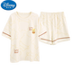 Disney Pajamas para mujeres en algodón de algodón de verano pantalones cortos de manga corta el verano delgado y dulce se puede usar fuera de la ropa para el hogar YX-7504 9859 M [recomendado 80-jin [Jin iguala 0.5 kg] desgaste]