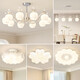 Opp 2025 new lighting living room chandeliers simple butter style 2025 designer new lighting fixtures full-house package CX-967-10 head + 95cm + 90w wall control + three-color light