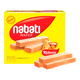 Lischat Nabodi Indonesien importierte Snacks, Snacks, Waferkekuiten, Picknickkäsegeschmack 290g [Clearance der Ablauf]