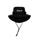 RVVR24 Sombrero de pescador Protección solar Protección solar Pescado Sombrero transpirable Camping Caminata Montañismo Sombrero RC9712 Sombrero de red Noche oscura