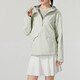 安德玛（Under Armour）UASTORMPROOF纯色连帽拉链设计长袖夹克外套女款绿色 绿色 S