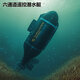 车致儿童遥控潜水艇小型核潜艇玩具电动迷你充电玩具船鱼缸船模型防水 20CM潜水鲸鱼蓝色可喷水