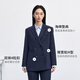 Shandubila business commuting interview small blazer women's autumn easy-care drape casual blazer single-piece top