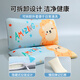 Gold Children's Pillow Cartoon Memory Foam Pillow 3-6 Years Old Baby Kindergarten Small Pillow Sun Bear 30*50cm