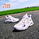 ANTA Children's Sandals Girls' Shoes 2025 Autumn New Arrival Overbearing Frame Shoes Sports Shoes Baotou Beach Sandals Girls White/Yangxu Purple-6 33