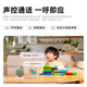 Haiqiu Huawei 8 millions de caméras Home Monitor 360 degrés sans coins morts et vision nocturne Réponse de l'appel vocal panoramique aux soins intérieurs Baby Care Max [Version 4K] 360 Infinite Tracking <Xansong Green> Intégré 128G [Encryption de confidentialité]