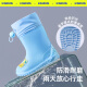 Sweet Children's Regenstiefel für Jungen und Mädchen Regenstiefel für Kindergarten Baby süßes wasserdichtes nicht rutschfestes Verschleiß-resistenter Schüler, um zur Schule zu gehen