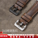 佑庭适用苹果手表表带applewatch手表带S1049mm新款iWatch ultra表带 巧克力色+黑色配件 49mm（适用 iwatch Ultra1/2）