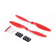 
1045 propeller accessories F450/F550 wing quadrotor multi-rotor 10-inch paddle forward and reverse paddle quad-axis blade white 1045 forward and reverse paddle