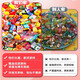 
Lezhe mini supermarket small school bag cashier boy and girl play house toys DIY mini food play simulation items