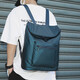 Hgirxv Trendy Rucksack Herren neuer Nischenpendler -Rucksack -Backpack Jungen Sportreisen große Kapazität Studentenbuch 15847 Silber