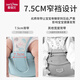 Aibeiyou tabouret de taille Baby Baby Front Hug Baby Hug Artefact Four Seasons Four Seasons Universel Baby Baby Assis Tabouret Lorsque vous sortez de Haze Grey - respirant et non étouffé