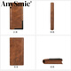 Anysmic High-End Light Luxury Brand-Tasche Herrenbeutel High-End Retro Herren Brieftasche vielseitiges Cowhide Langes Lederkarten Brieftasche Brieftasche schwarz 19.5*10