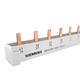 Siemens air switch circuit breaker 2P bus bar copper wire row jumper bar 1P+N terminal block 2P 8 circuits 20 teeth (suitable for 10 switches with end caps)