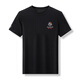 Soodu Shark T-shirt à manches courtes hommes Color de cou rond d'été