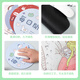 Fansong Einfache Dunhuang-Farbmaus-Pad für Männer und Frauen Büro Computer Keyboard Pad Literary Ins Style Round Desk Pad Maus Pad Office Gaming Maus-Pad kleiner Maus-Pad MV-1585 3mm 220x220mm