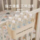 
Yonghuan bed storage hanging basket next to the bedside baby diaper table side side diapers storage towel storage bags, cream white-full-enclosed hanging baskets storage