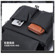 Qiaran [marca alemana] bolso cruzado moda moda de trabajo para hombres y mujeres bolso casual de gran capacidad bolso de cartero personalizado bolso de cartero negro