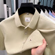 
Classic Car (LAOYECHE) high-end pure cotton short-sleeved shirt for middle-aged and elderly men's summer casual solid color real pocket fashion shirt professional top AN-15261 white L