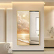 DEXU 2024 LOG WIND SOURS PUSH-PULL MIRMOR FULLANGE MIRMOR INVISIBLE PUSH-PULL COUVERTURE CLOSÉ MIRCUR CHIDDEN MIRROIR DÉCORATIVE PEINTURE PROSSIE M3519 XIAYANG Miroir A 50 * 140cm [en arrière]