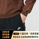耐克（NIKE）男装运动套装25夏新款休闲polo衫宽松透气短袖T恤运动长裤两件套 FN3895-010和FN3802-010 XL(180)