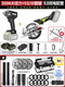 XMSJ Electric Wrench We271 Rack Lithiumbatterie Handheld großer Drehmoment bürstenloser Luftkanon -Aufprallschlüssel WU279 WU279+WU3884.0 Dual Electric Double Ladung