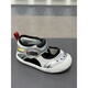 Dr. Jiang (DR KONG) 2025 summer one-section boys' toe-toe sandals soft-soled front shoes S13A2006AM Silver 22 Inner length 14.1cm