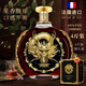 LOUIS TICANE 路易·帝卡尼4斤法国原酒进口XO洋酒大瓶白兰地2000ML40°赠送礼盒装节日送礼 二支4斤 2000mL 2盒 【赠礼盒】送礼