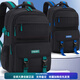 
Disney waterproof, breathable, weight-reducing, ridge-resistant, dirt-resistant, junior high school and high school campus style simple fashion trend versatile travel bag book SM11976 black and green