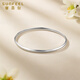 Saphire platinum bracelet PT950 simple fashionable bracelet for birthday gift, about 7.65 grams 56mm