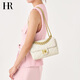 HR Helena Bag Women's Bag Fashionable and Versatile Diamond Chain Bag Women's Armpit Top Layer Cowhide One-Shoulder Crossbody Women's Bag