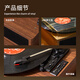 MIDDIX Medic vinyl record player retro all-in-one machine old-fashioned Bluetooth audio speaker portable phonograph wooden color glue multi-functional music album disc gift brown wood grain high-fidelity lossless sound quality + free record