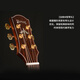Truman Trumon Gitarre 3.0 neue Generation Serie Single Board Gitarre 1 Serie 3 Serie Black Feather Cherry 520TF Folk Songs Neues Produkt 280TF Spruce Rose Wood [fehlende Ecke Bright Light