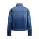 Navigare Italienisch kleines Segelboot Frauen breite Version Denim Jacke 2025 Herbst Neue Klassiker All-Match-Jacke Top Denim Blue M.