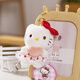 Hello Kitty三丽鸥毛绒玩具布娃娃玩偶背包钥匙扣生日礼物女生 凯蒂猫挂件