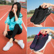 anta kids系带女鞋2025春季网鞋黑色网面透气运动鞋女士轻便软底跑 ZH6636橙紫网面 34