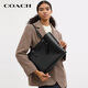 COACH brand direct supply women's MOLLIE large handheld tote bag black CV968 New Year's Valentine's Day gift