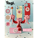 Tagi. <Tapi Goldmünzen> Happy Apple An Reichtum Goldmünzen Mehrfarbene Anti-Fall-Schutzhülle Magnetische Telefonhülle Käse Goldmünzen für iPhone 16 Pro anwendbar