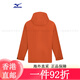 
Mizuno (MIZUNO) men and women same hooded waffle 3-in-1 windproof fleece jacket jacket 09/Obsidian Black S(165) All size