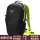 始祖鸟（ARC'TERYX）16L大容量简约时尚百搭可再生涤纶户外登山包双肩包常规男女同款 黑色拼荧光绿