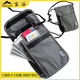 
Raft core close-fitting neck passport bag travel abroad air ticket large mobile phone bag crossbody bag waterproof certificate bag custom printed logo upgrade 7 compartment/anti-theft black