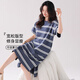 Modal Nightgown for Women's Summer Summer à manches courtes à manches courtes 2025 Nouvelle robe d'été pour femmes enceintes minces d'été ZH14101 L (165)
