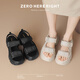 Sandales velcro à semelle épaisse zhr pour les femmes 2025 Nouvelle petite personne d'été semble grande et semelle douce sans se fatiguer les pieds G695 beige_ [6,5 cm d'époque] 34