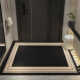 Wei'anka entrance door floor mat high-end sense entrance door foot mat anti-slip 2025 new door exterior door mat entrance carpet customization Gray-15271 80cm*160cm [dirty-resistant and no washing]