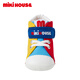 MIKIHOUSE Japanese-made baby toddler shoes for boys and girls, four-season antibacterial and antiviral rainbow color matching British style casual fashion multi-color one section 12.5 (suitable for feet 12cm long)