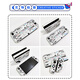 Shangmo se aplica a Nintendo Switch Sticker Sticker Switch Película Temperada Catadera Rockera Película Vida de la batería Versión Dolor Máquina Máquina Ns Accesorios de Stick Accesorios de cubierta Protectora 7374 [Versión OLED] Pegatina envía Cat Claws