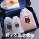 YUANZU Travel Storage Bag Drawstring Ties Bag Portable Clothing Underwear Dust Bag Cartoon Shoes Waterproof Packing Bag Bear Style [Large 3 Medium 4 Small 3]