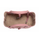 Longchamp (longchamp) fashionable casual simple solid color cowhide leather one-shoulder handbag small women's antique pink small