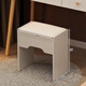 Xin Youliangjia Makeup Stool Dressing Table Stool High-end Bedroom Makeup Chair Beauty Manicure Stool SZ03 Warm White 40cm