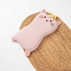 Baby pillow children's memory foam pillow Class A cute cartoon cotton pillowcase absorbs sweat and is easy to remove and washable baby memory pillow Pink cat baby pillow